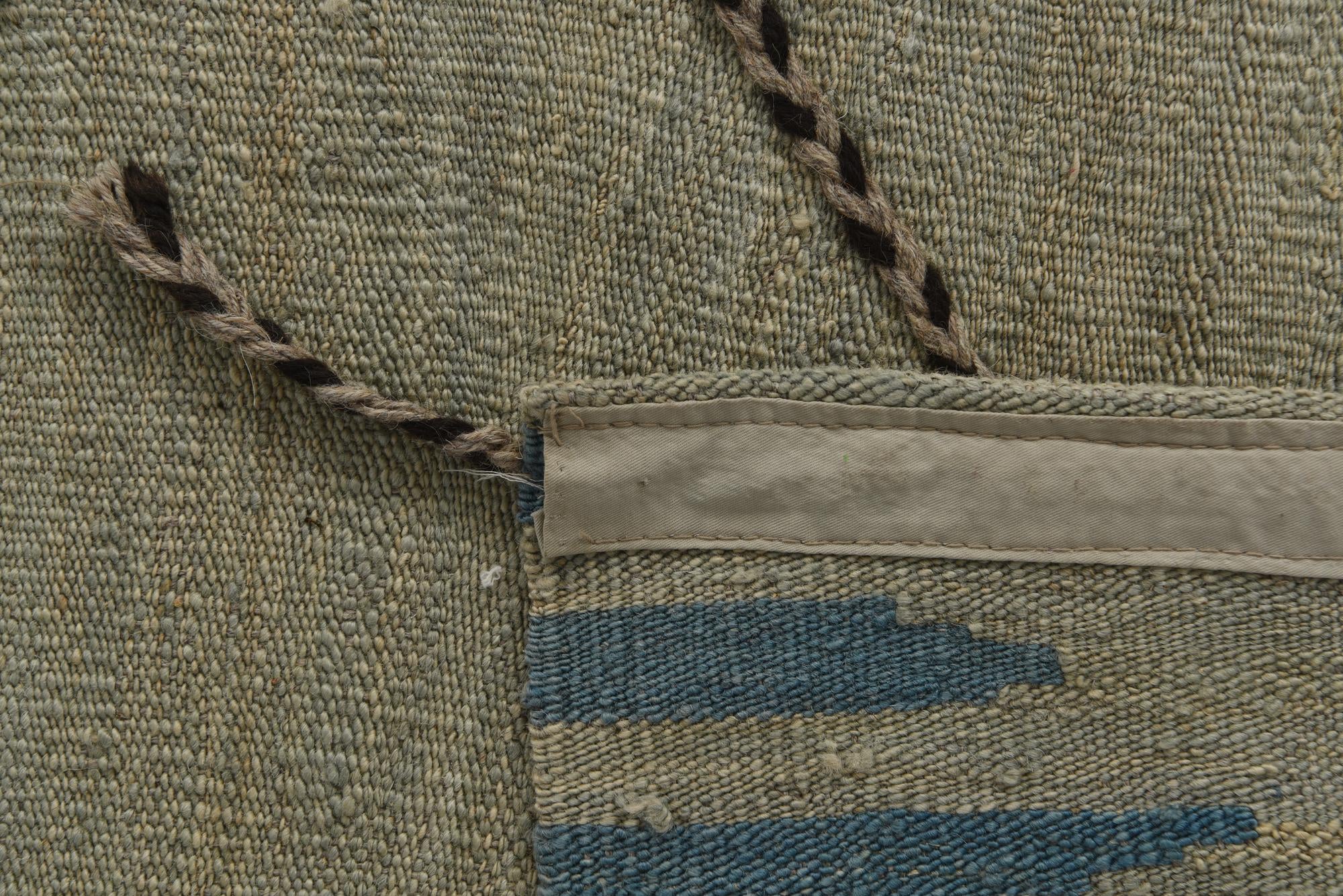 8' 5 x 9' 7 Hand Woven Kilim Modern Wool Rug