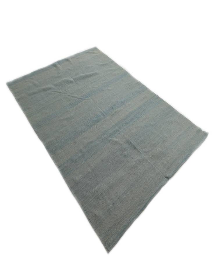 Detail image of 5' 8 x 7' 9  Hand Woven Kilim Modern Wool Rug