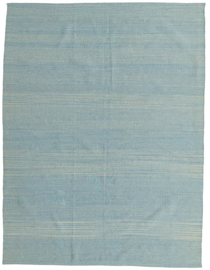 Detail image of 5' 9 x 7' 9 Hand Woven Kilim Modern Wool Rug