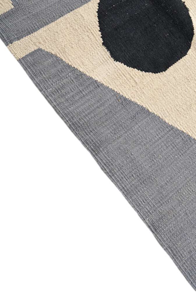 5' 11 x 7' 6 Hand Woven Kilim Modern Wool Rug