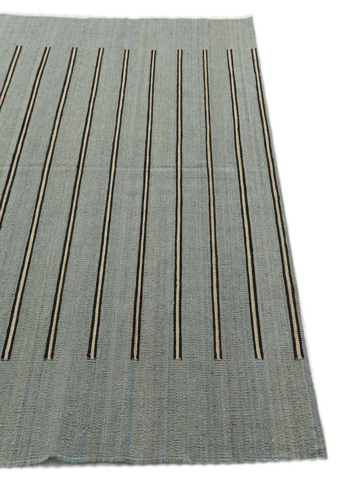 5' 3 x 6' 6 Hand Woven Kilim Modern Wool Rug