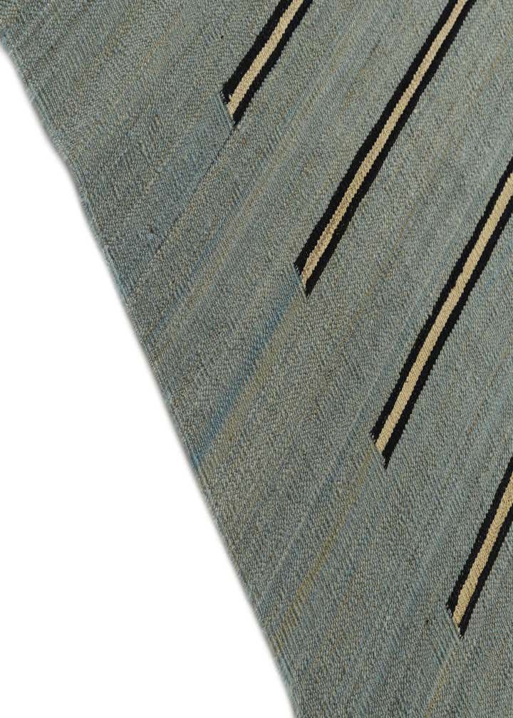 5' 3 x 6' 6 Hand Woven Kilim Modern Wool Rug