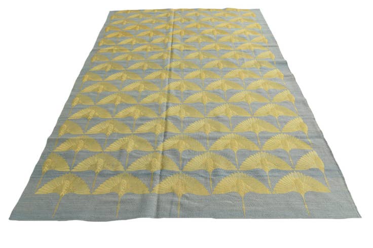 Detail image of 200cm x 285cm Hand Woven Kilim Modern Wool Rug