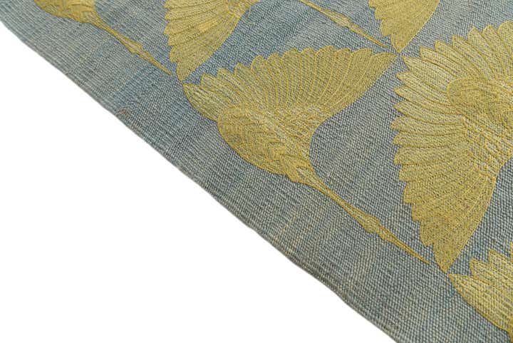 6' 6 x 9' 4 Hand Woven Kilim Modern Wool Rug