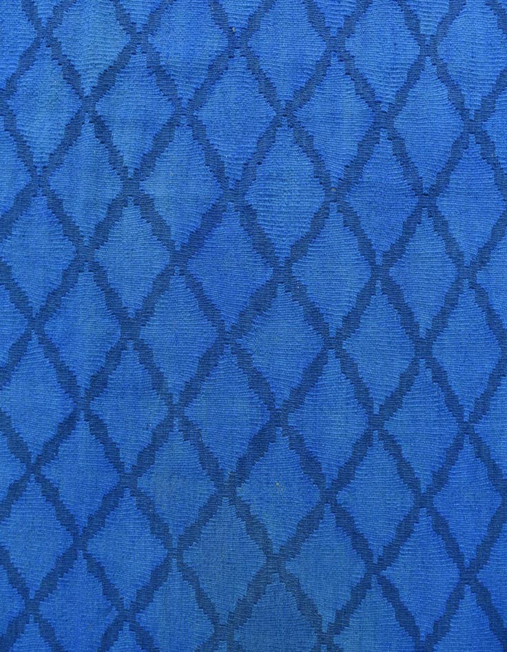 Detail image of 8' 4 x 9' 2 Hand Woven Kilim Modern Wool Rug