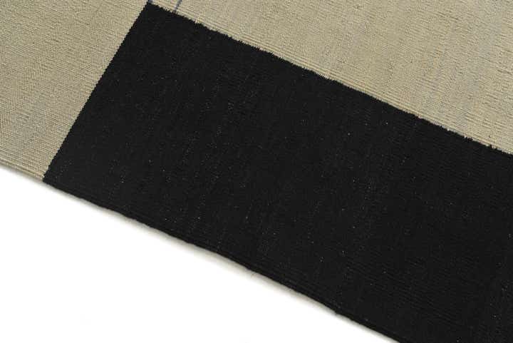 4' 4 x 5' 10 Hand Woven Kilim Modern Wool Rug