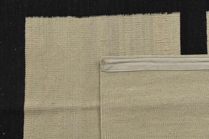 4' 4 x 5' 10 Hand Woven Kilim Modern Wool Rug