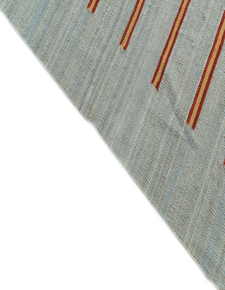 Detail image of 5' 3 x 6' 5 Hand Woven Kilim Modern Wool Rug