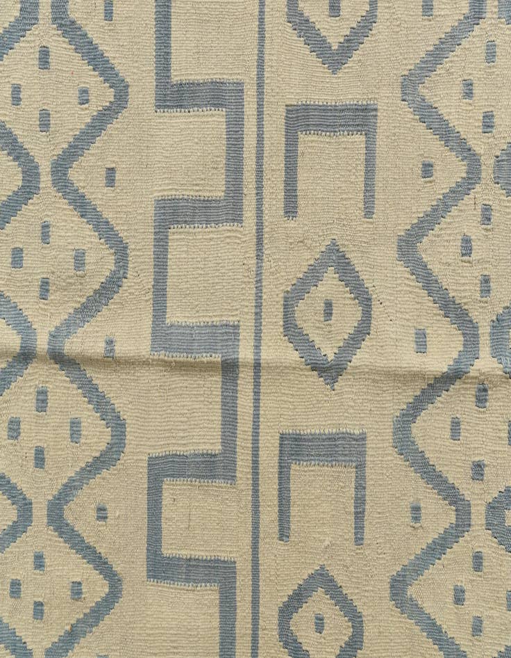 Detail image of 7' x 9' 9  Hand Woven Kilim Modern Wool Rug