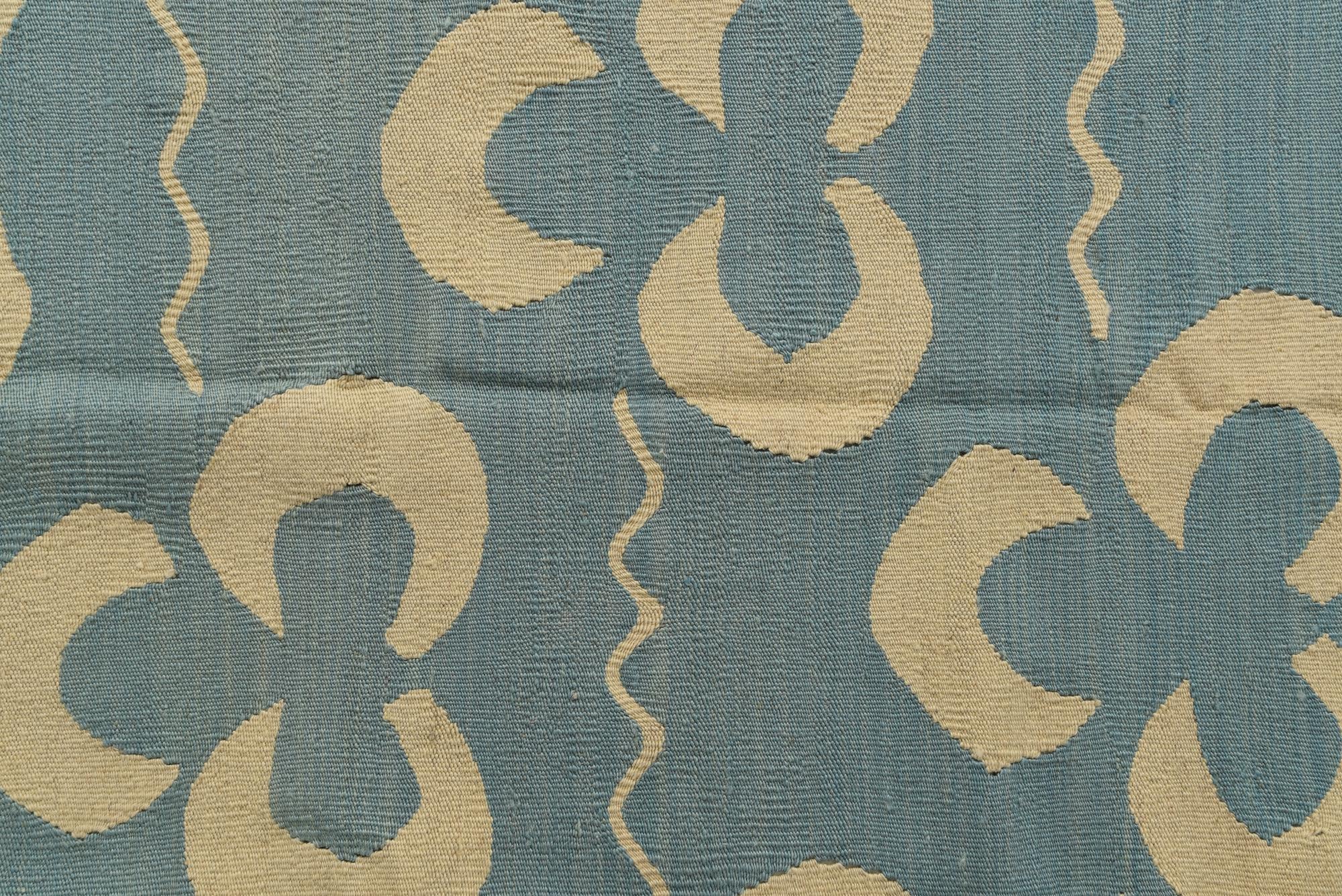 5' x 6' 5 Hand Woven Kilim Modern Wool Rug