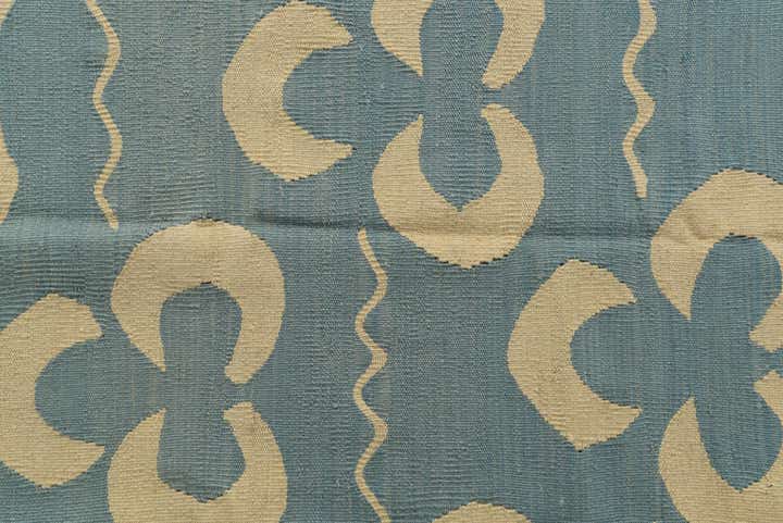 5' x 6' 5 Hand Woven Kilim Modern Wool Rug