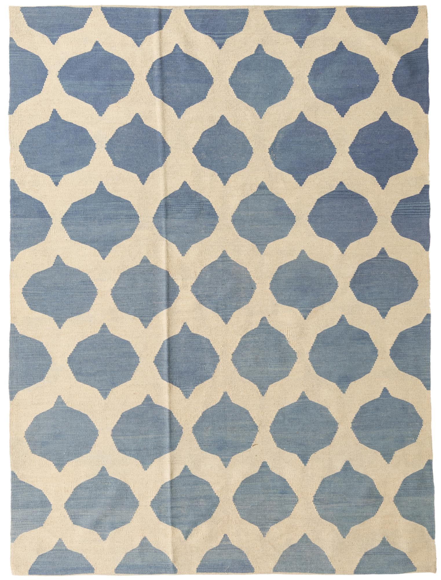5' 10 x 7' 10 Hand Woven Kilim Modern Wool Rug