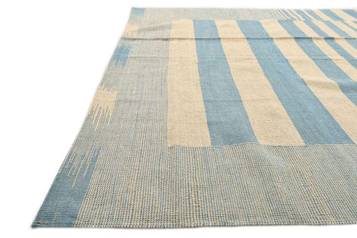 5' 9 x 7' 7 Hand Woven Kilim Modern Wool Rug