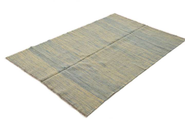 115cm x 185cm Tissé à la main Kilim Modern Tapis Laine