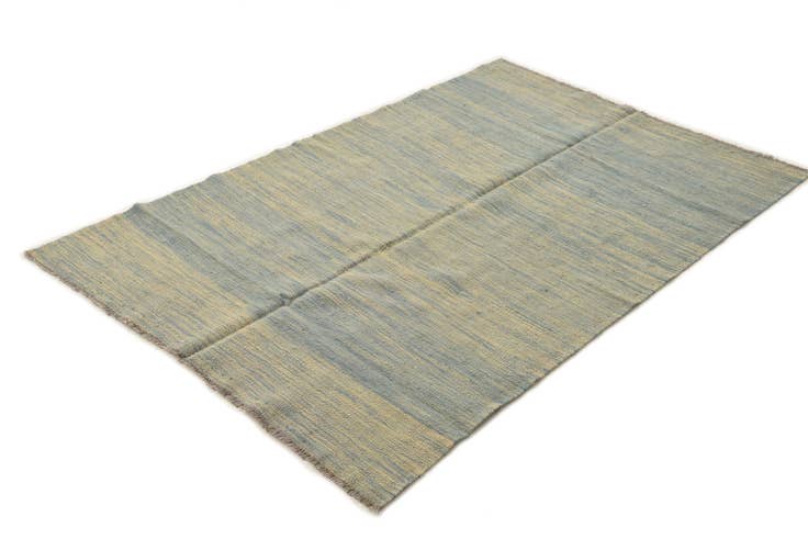 Vue détaillée : 115cm x 185cm Tissé à la main Kilim Modern Tapis Laine