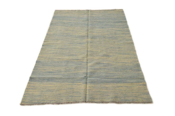 Vue détaillée : 115cm x 185cm Tissé à la main Kilim Modern Tapis Laine