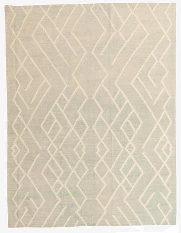 6' x 7' 10 Hand Woven Kilim Modern Wool Rug