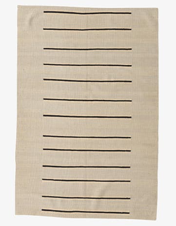 4' x 6' Hand Woven Kilim Modern Wool Rug