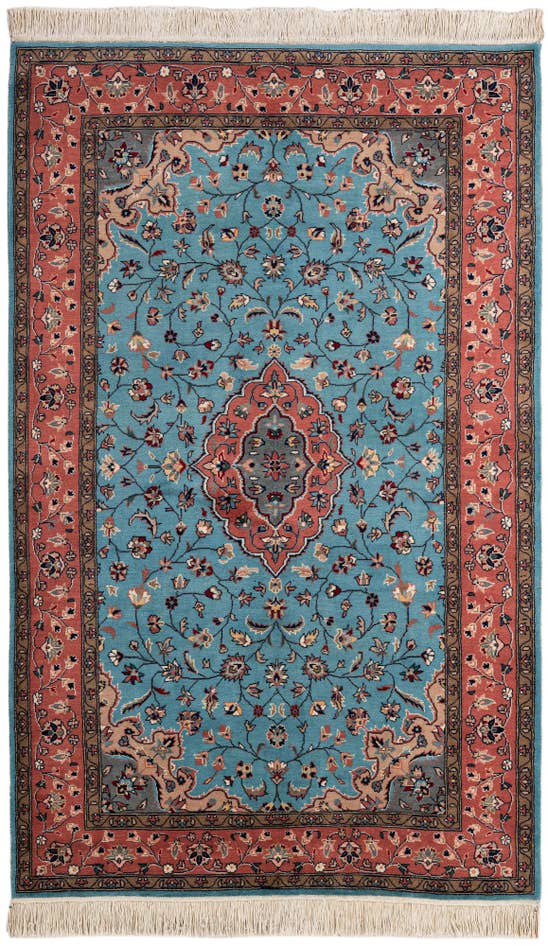 Detail image of 5' 1 x 8' 4 Hand Knotted Lahour Wool Rug
