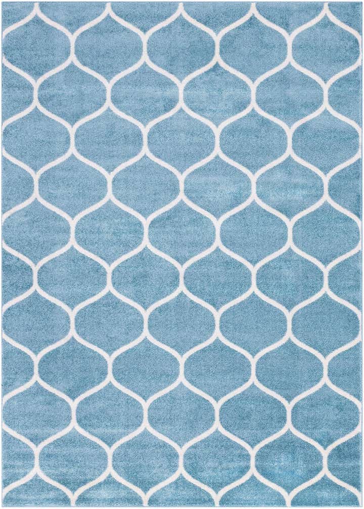7' 10 x 10' Lattice Frieze Rug