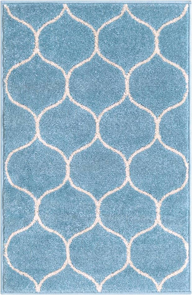 Detail image of 2' x 3' Lattice Frieze Rug