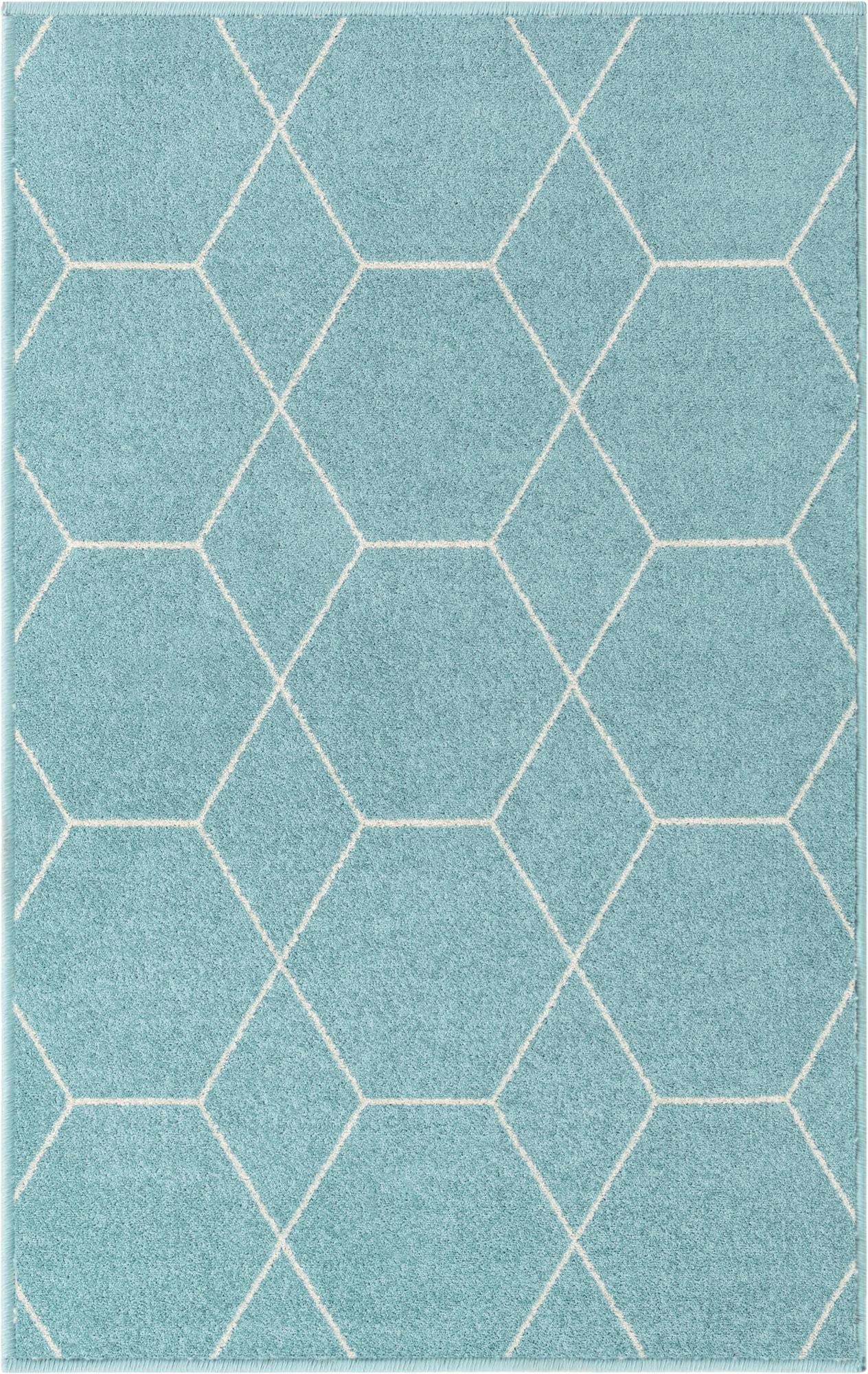 Primary image 95cm x 160cm Trellis Frieze Rug