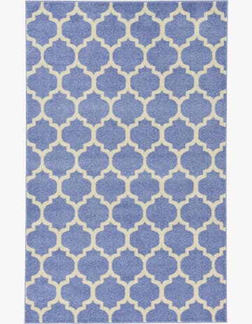 5' 3 x 8' Lattice Rug