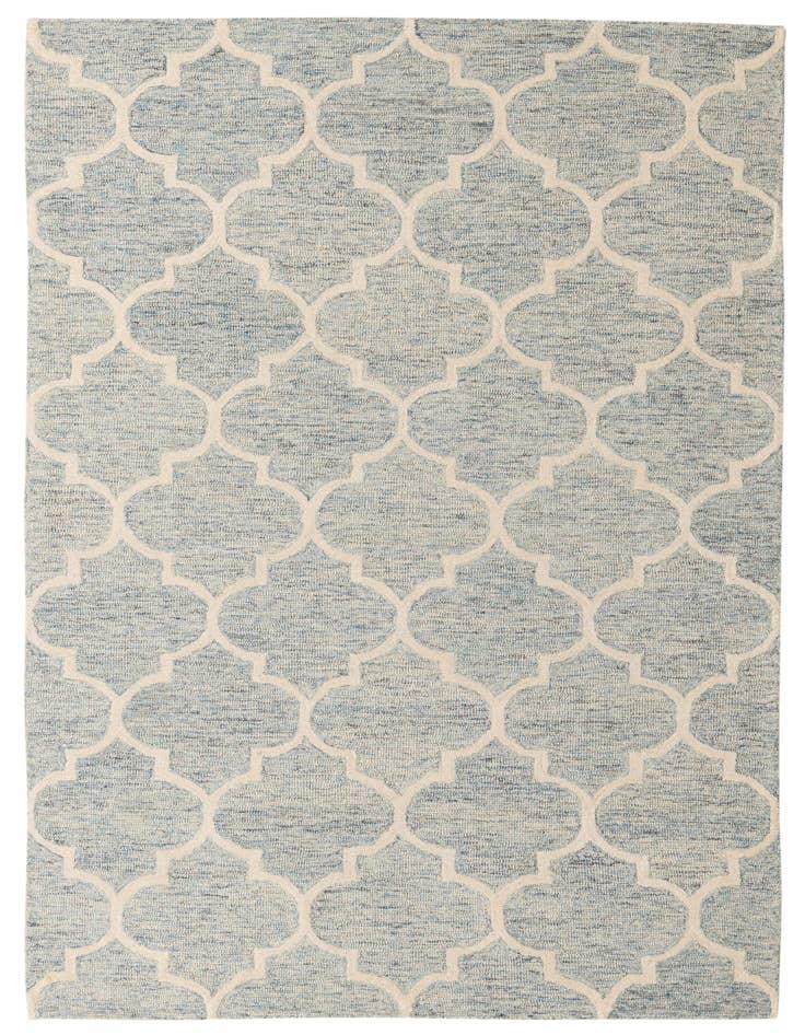 Detail image of 5' 1 x 8' 1 Luna Wool Rug