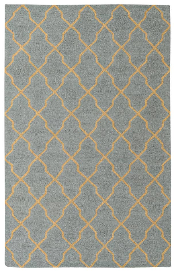 Detail image of 5' x 8' Luna Wool Rug
