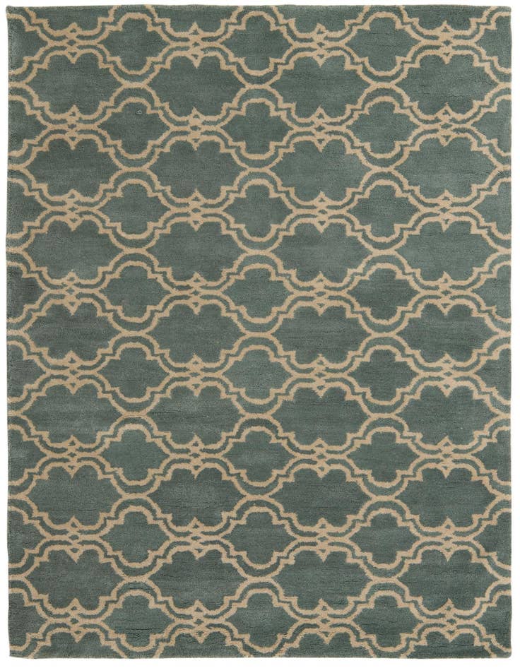 Detail image of 5' x 7' 10 Luna Wool Rug