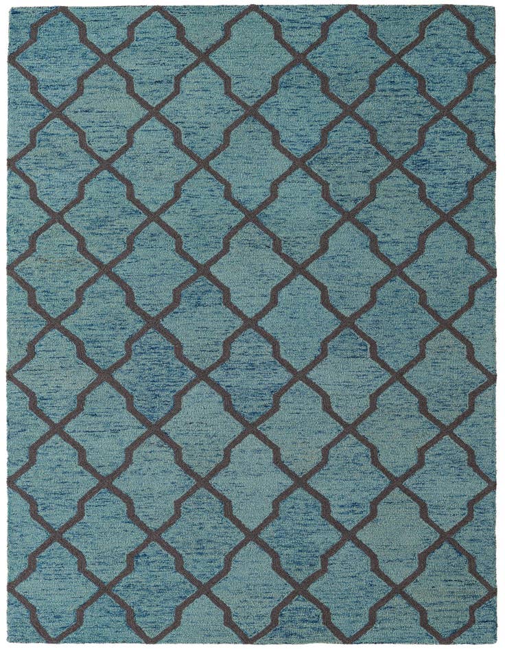 Detail image of 5' x 8' Luna Wool Rug