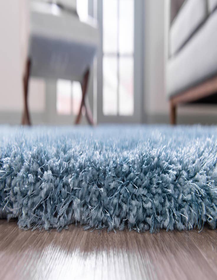 Detail image of 5' x 8' Luxe Solid Shag Rug