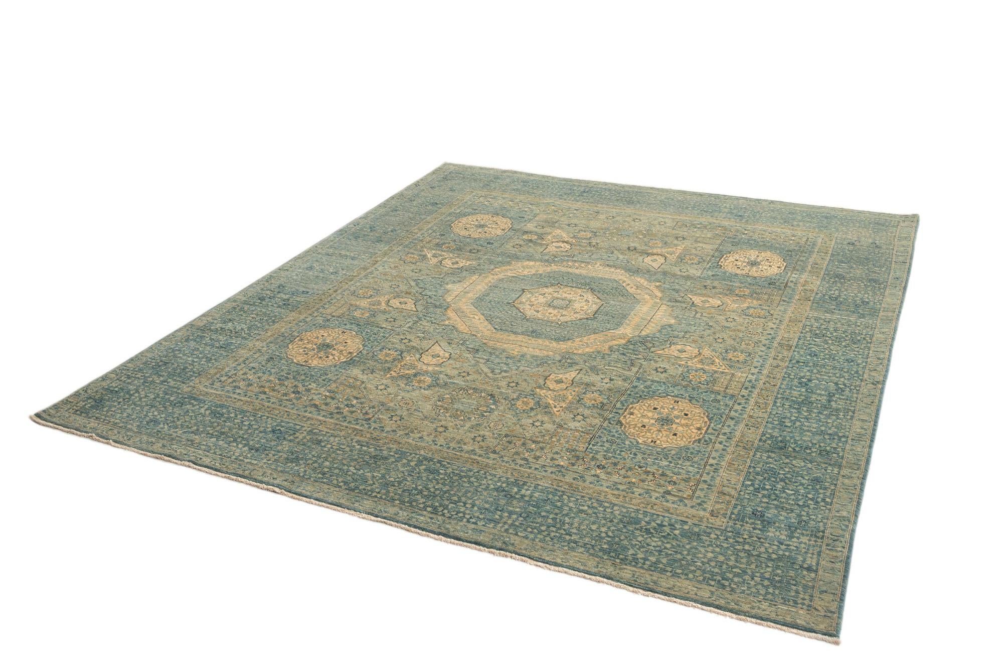 8' 3 x 9' 7 Mamluk Rug