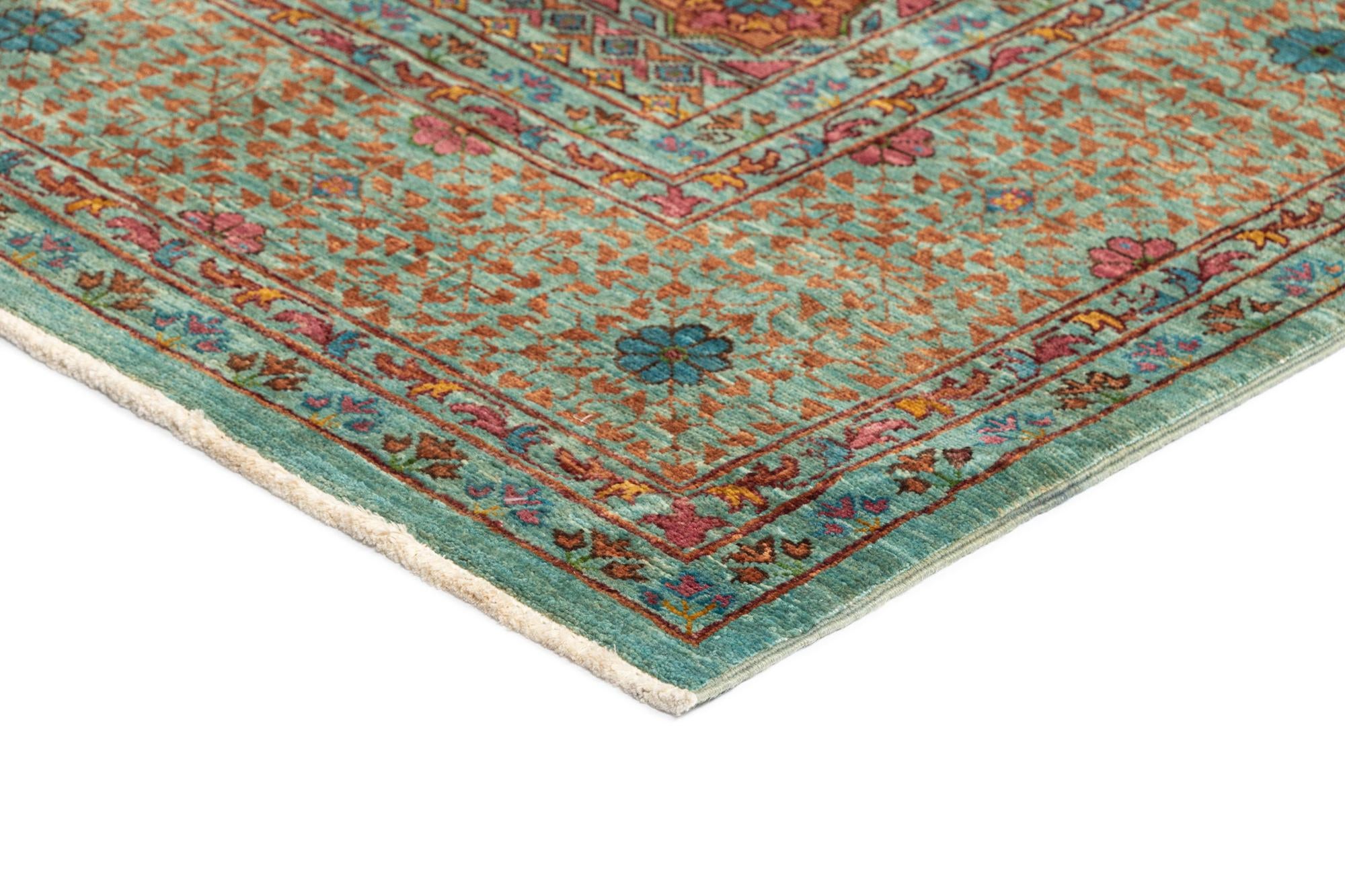 6' 9 x 9' 11 Mamluk Wool Rug