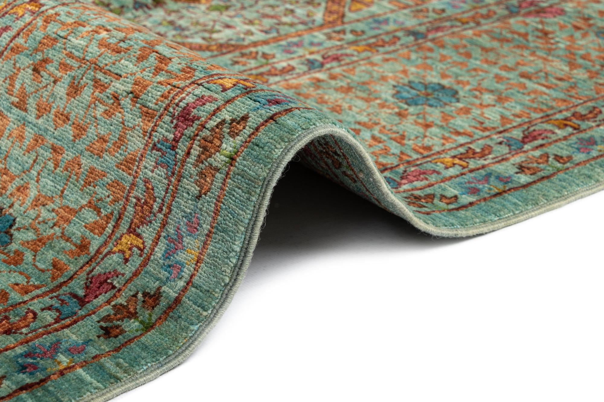6' 9 x 9' 11 Mamluk Wool Rug