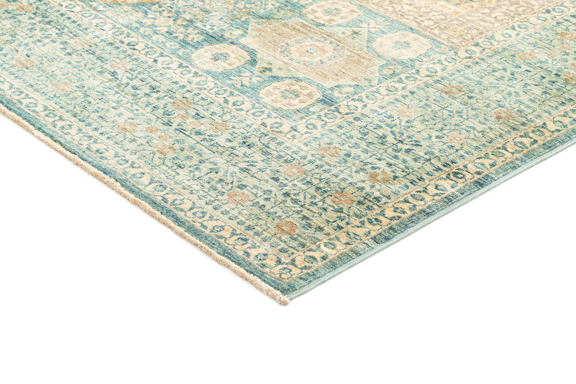 5' 7 x 7' 11 Hand Knotted Mamluk Rug