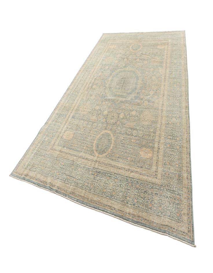 Detail image of 8' 10 x 13' 4  Hand Knotted Mamluk Rug