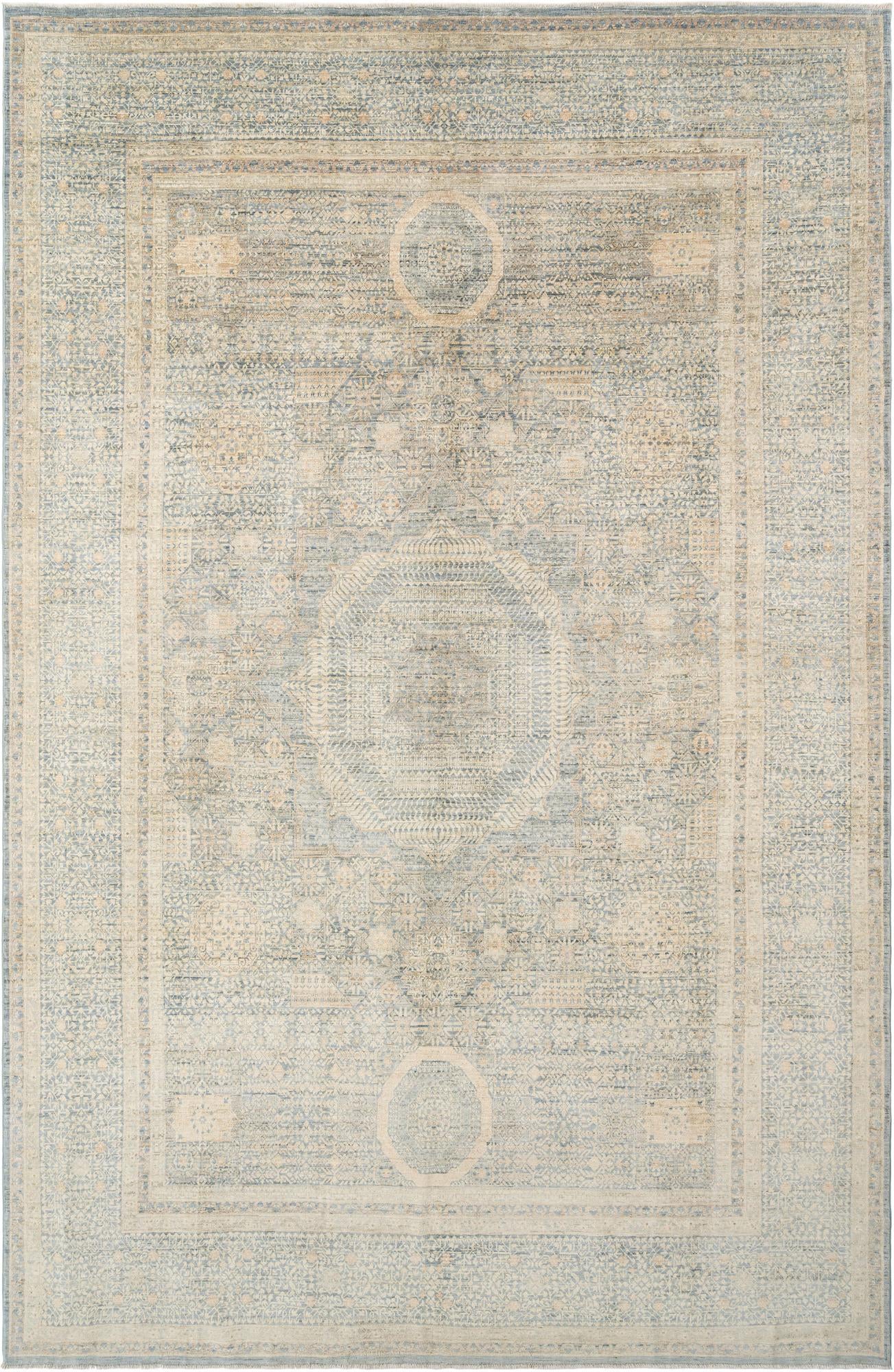 8' 10 x 13' 4 Hand Knotted Mamluk Rug