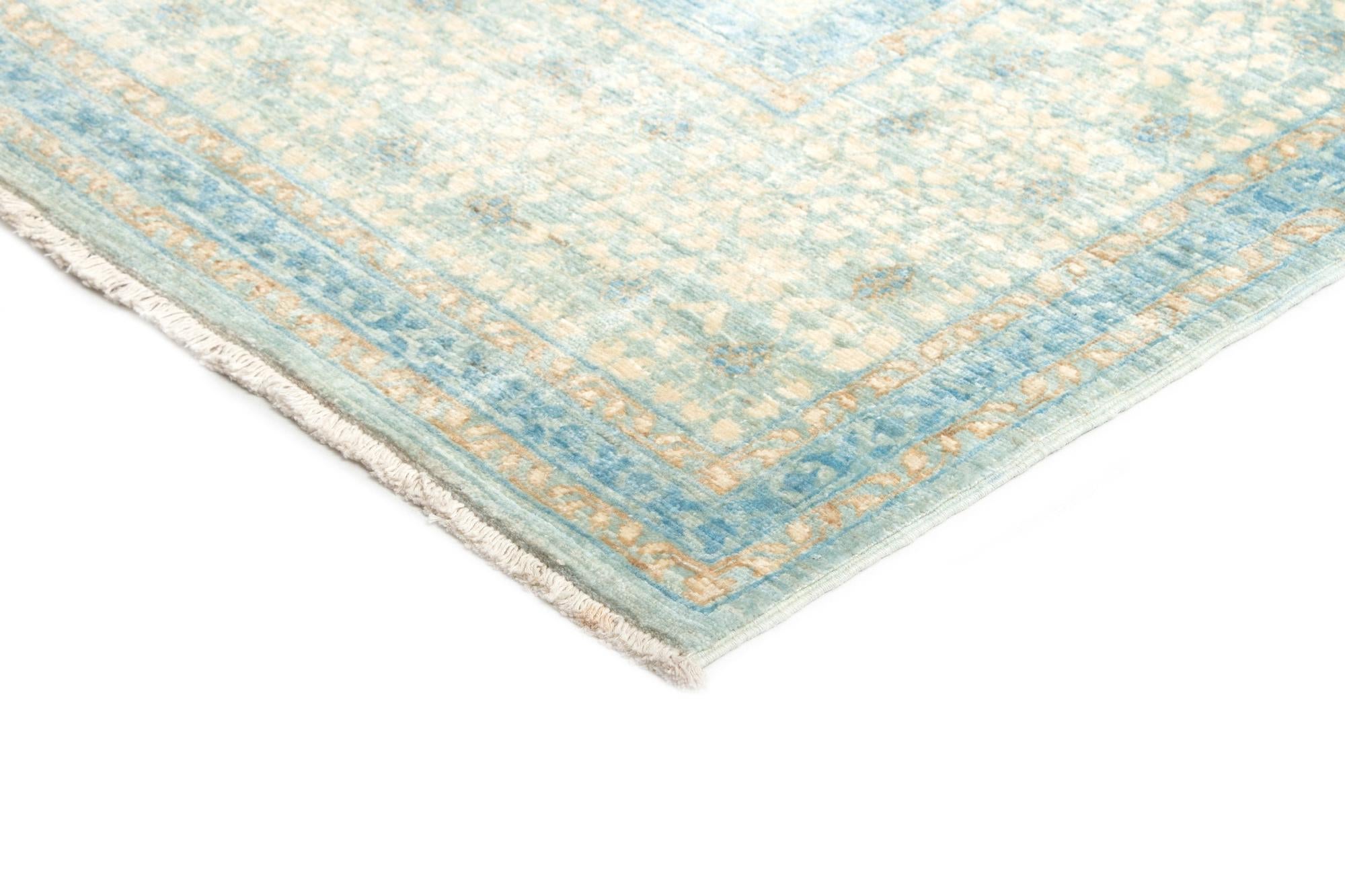 8' x 11' 3 Hand Knotted Mamluk Rug