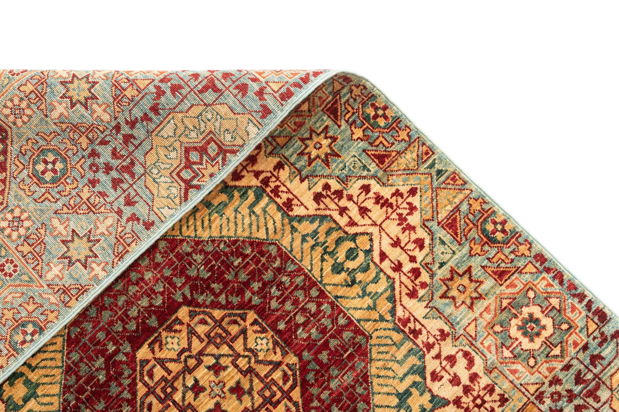 2' 10 x 16' 5 Hand Knotted Mamluk Rug