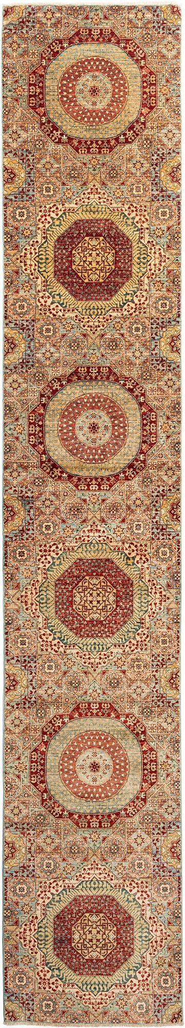 2' 10 x 16' 5 Hand Knotted Mamluk Rug