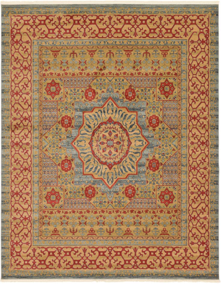 Detail image of 10' x 11' 4 Mamluk Rug