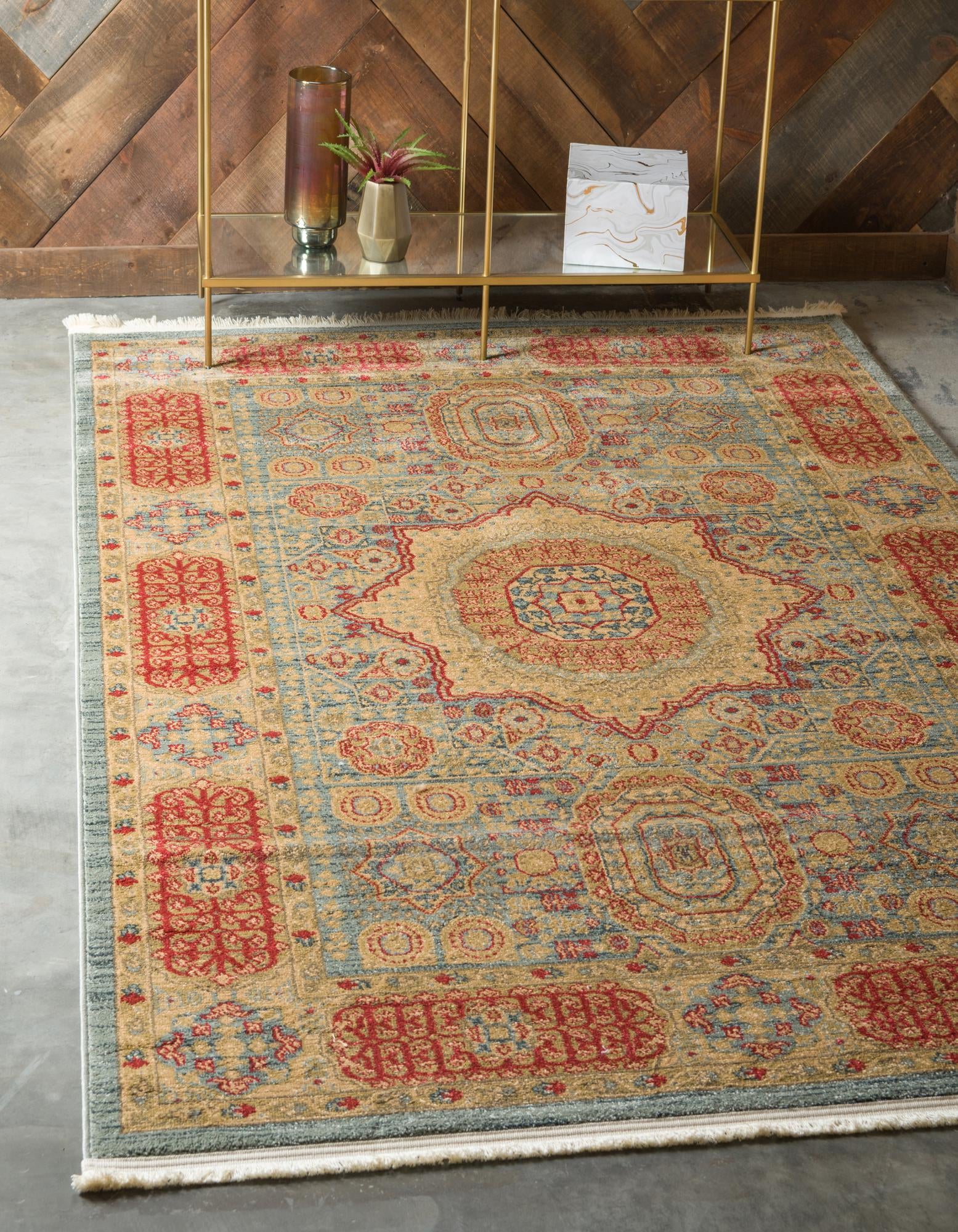 8' x 11' Mamluk Rug