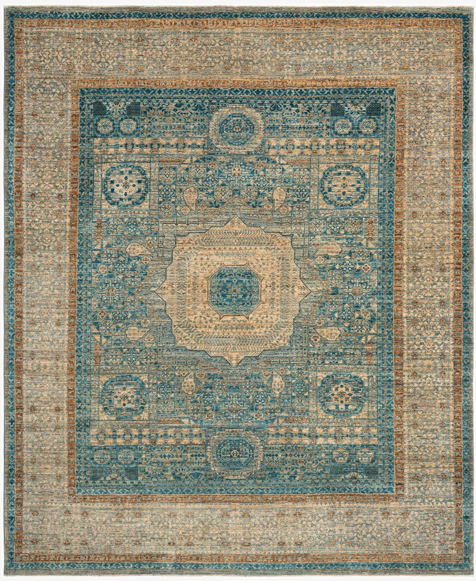 8' 1 x 9' 10 Mamluk Rug