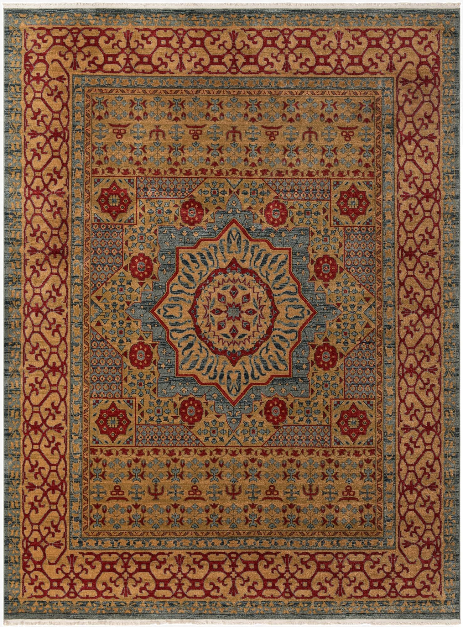 10' x 13' Mamluk Rug