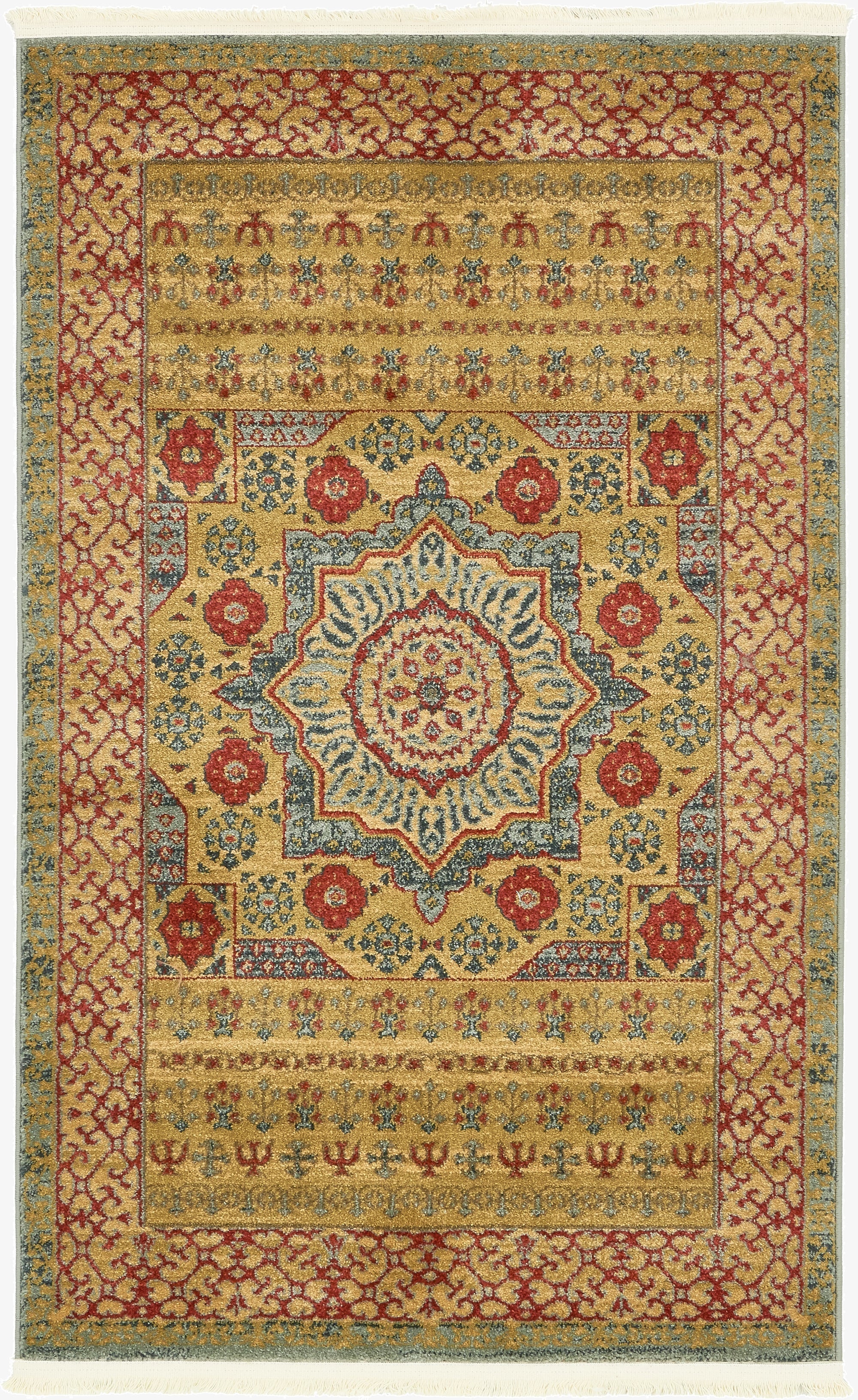 3' x 5' 3 Mamluk Rug