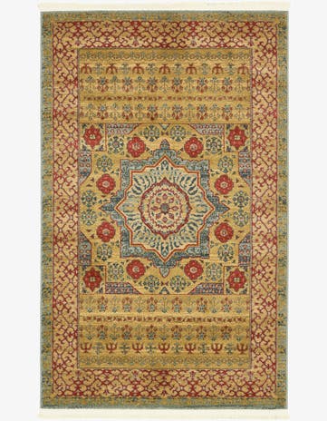 3' x 5' 3 Mamluk Rug