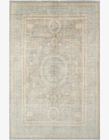 8' 10 x 13' 4 Hand Knotted Mamluk Rug