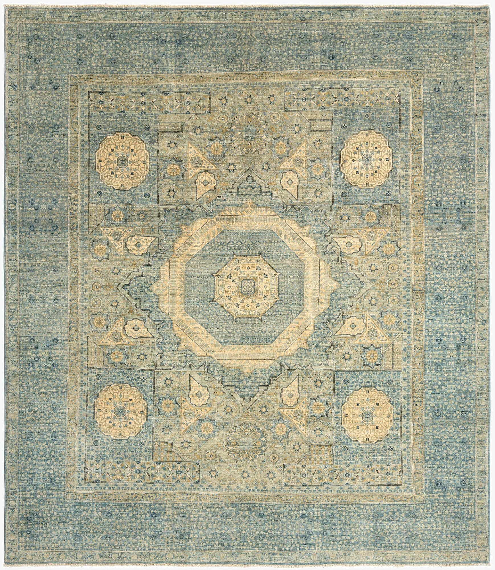 8' 3 x 9' 7 Mamluk Rug