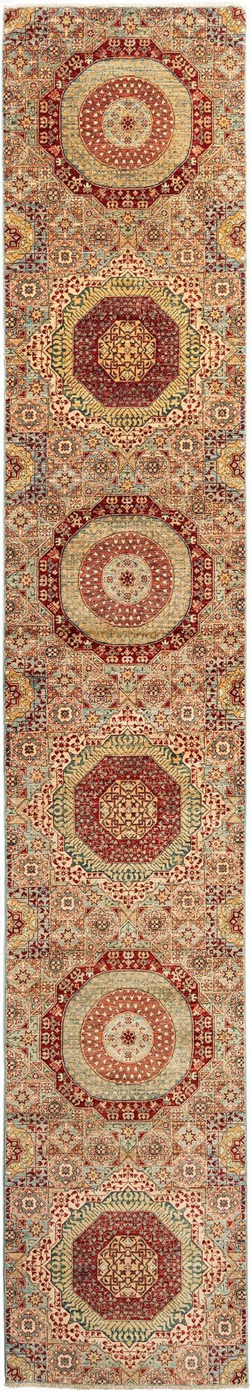 2' 10 x 16' 5  Hand Knotted Mamluk Rug